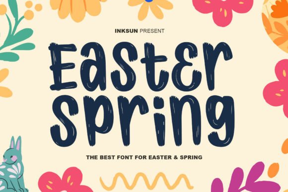 Celebrate the Season of Renewal with Easter Spring Font