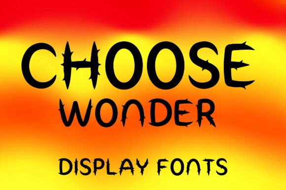 Choose Wonder: Integrating Playful Spooky Typography into Creative Workflows