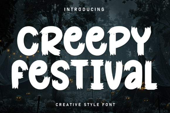 Creepy Festival: A Cozy Handwritten Font Guide