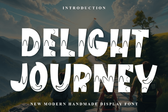 Delight Journey: A Festive and Merry Typeface for the Holiday Season