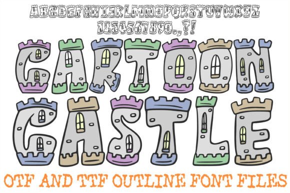Discover the Magic of Cartoon Castle Font