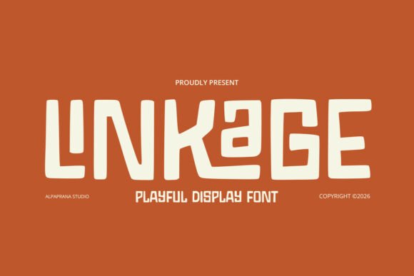 Discover the Playful Charm of Linkage Font