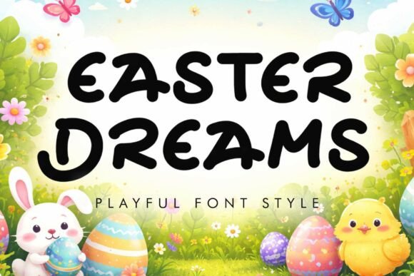 Easter Dreams: An Elegant Display Font for Every Season