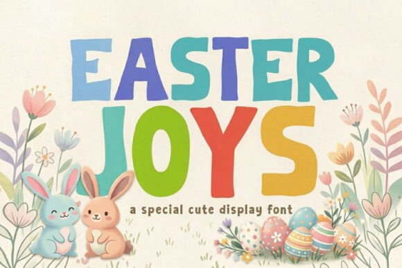 Easter Joys: Evaluating Fit for Modern Display Typography