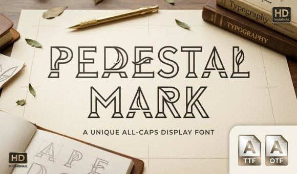 Make a Statement with Pedestal Mark: A Strategic Font for Impactful Design