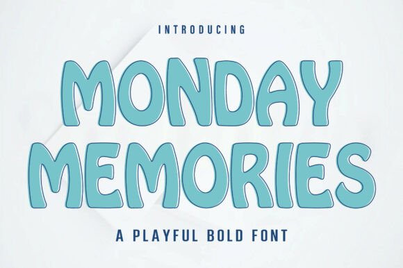 Monday Memories: Elevating Brand Identity with Nostalgic Display Typography