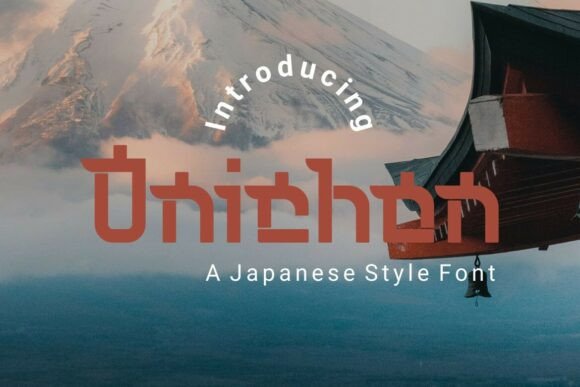 Onichan: Bridging Eastern Aesthetics and Modern Latin Typography