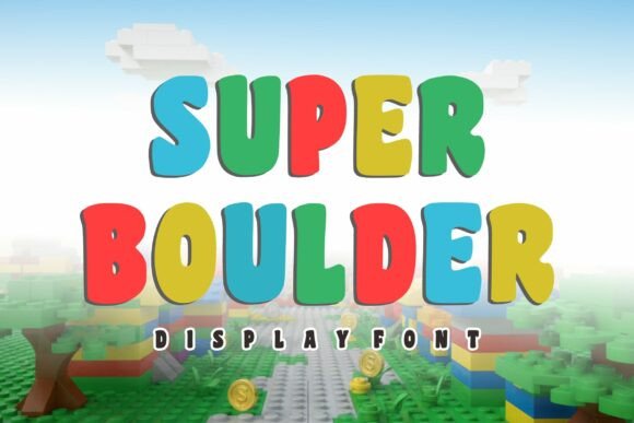 Super Boulder: Bold Display Typography