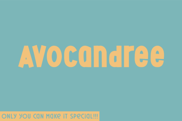 Why Avocandree Is the Bold Display Font Your Brand Needs