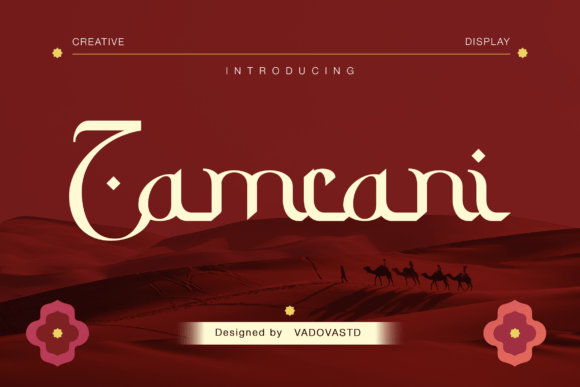 Zamrani: Elevating Visual Storytelling with Modern Arabic-Style Display Typography